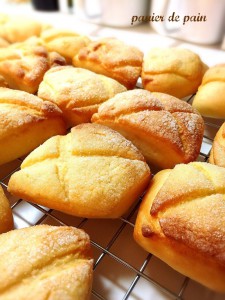 スクエアメロンパン