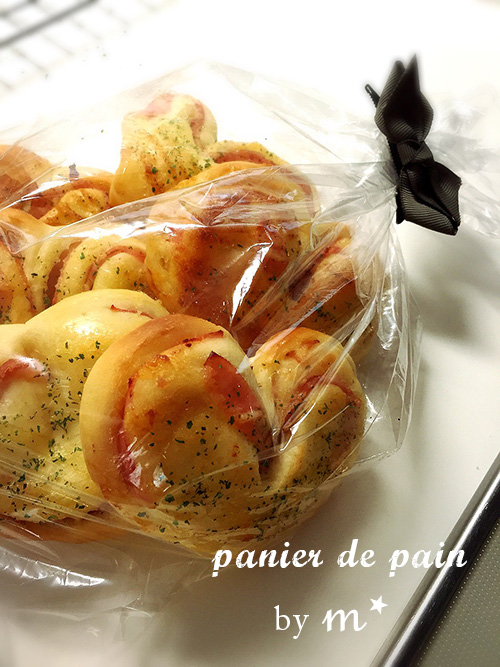 初回はハートのハムパン❤