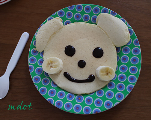 くまちゃんパンケーキ