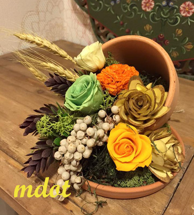 プリザーブドフラワーアレンジメント