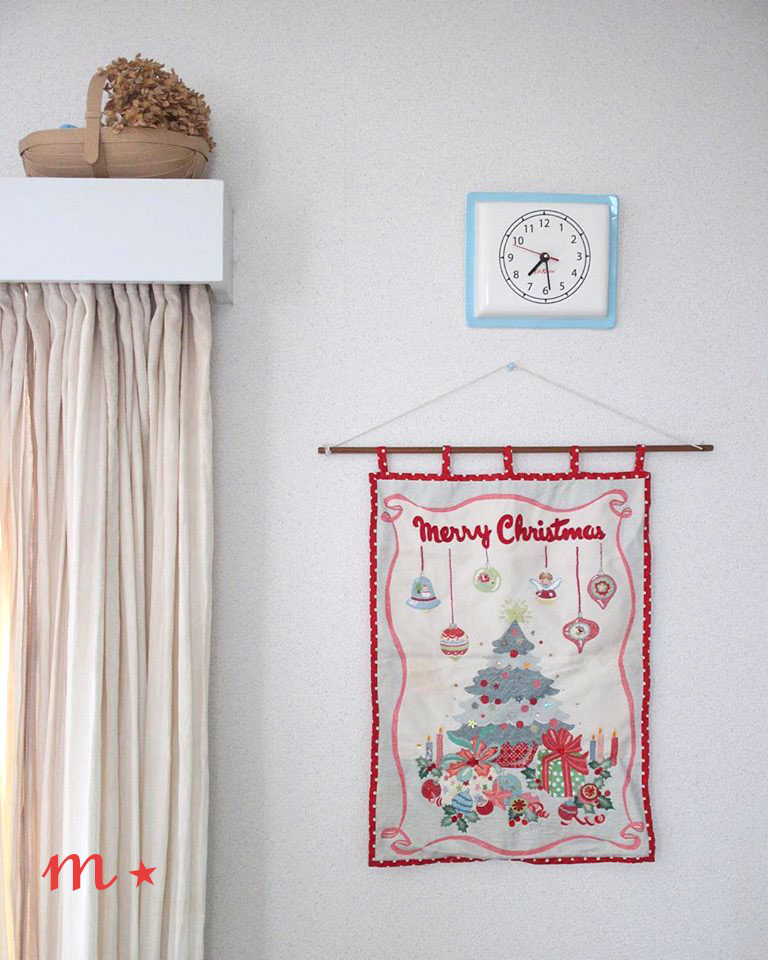 クリスマスのタペストリー