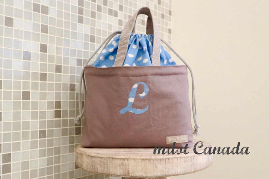 イニシャルランチバッグ